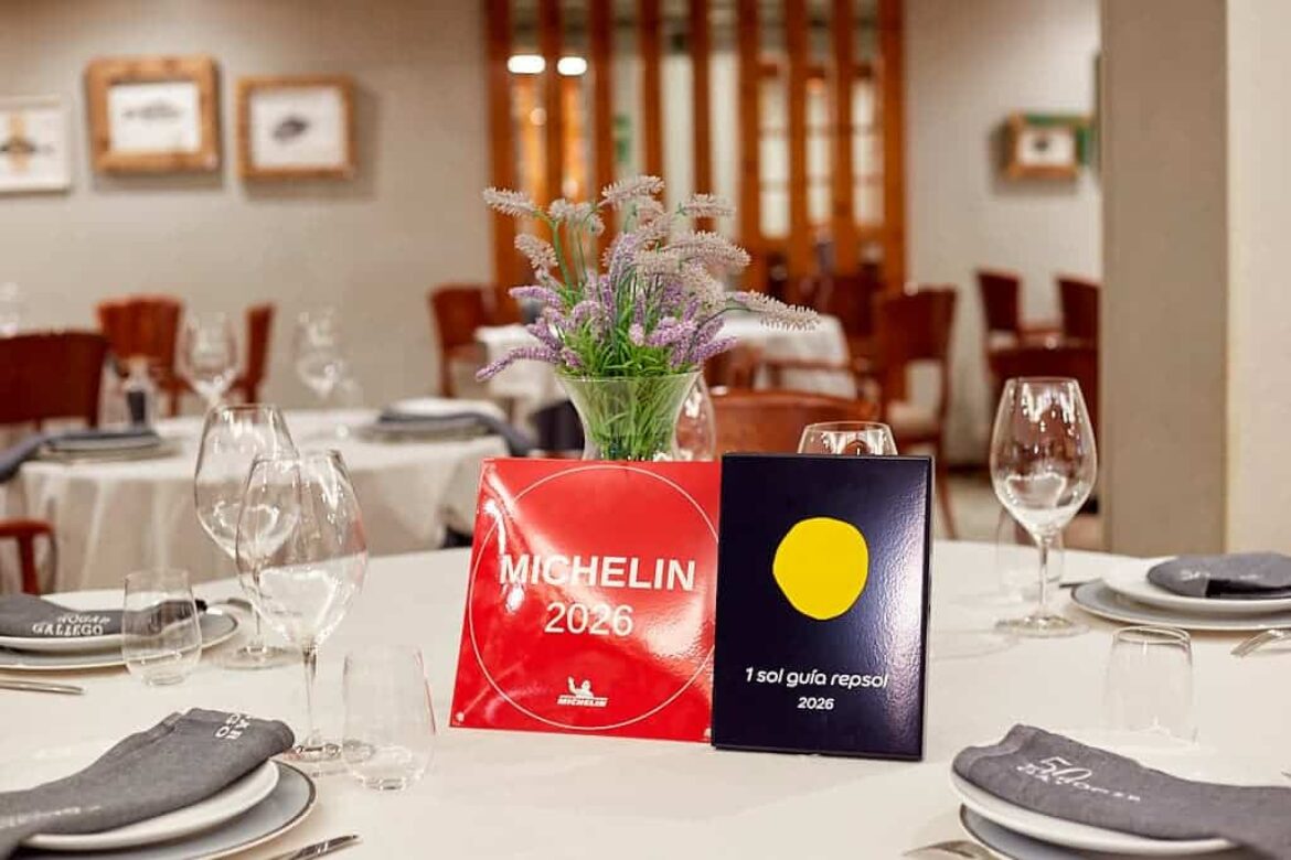 El Hogar Gallego repeats in the Michelin Guide and Sol Repsol 2026